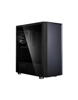 Корпус ZALMAN R2, ATX, BLACK, WINDOW, 2x3.5", 2x2.5", 2xUSB2.0, 1xUSB3.0, RGB FAN CONTROLLER, REAR 1x120mm RGB