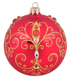 Элита НФШ-1691 Ел.украшение Шар «Рубин» 100 мм