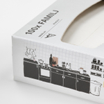 Салфетки бумажные в коробке IKEA FAMILJ, 16x32 см, 100 шт