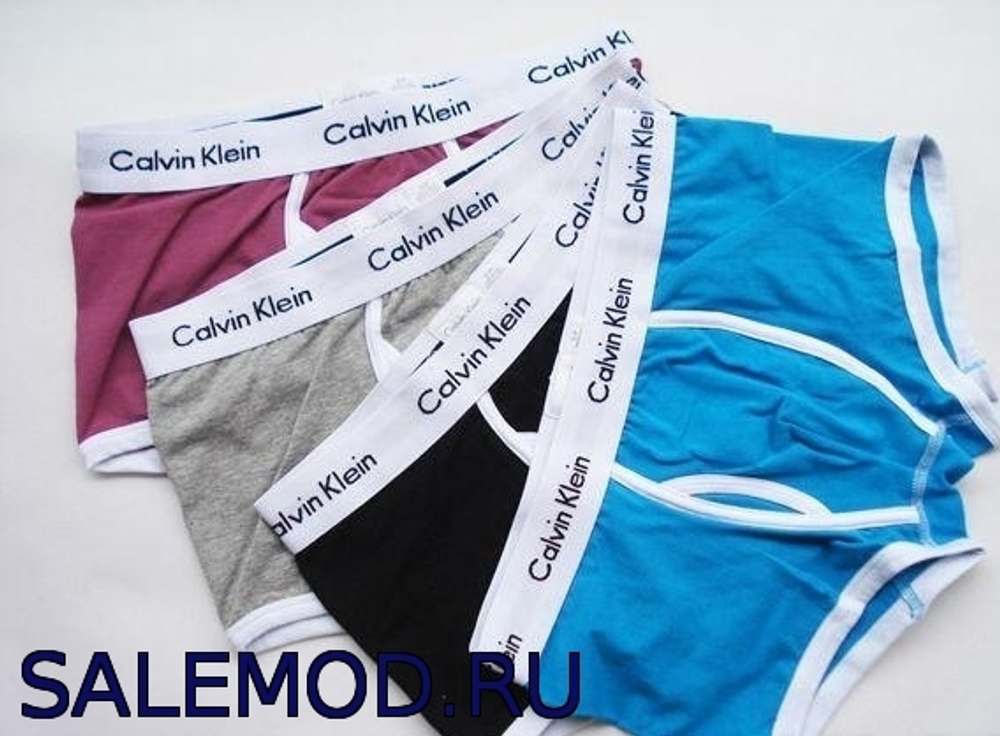 Набор из 7 трусов хипсов Calvin Klein разных цветов по супер цене! (Экономия 620 рублей!)