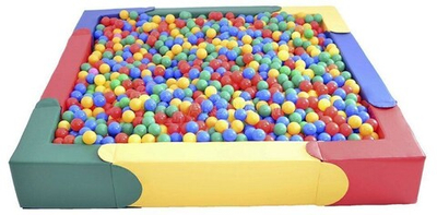 Сухой бассейн модульный 8 элементов (200х200х30х15)