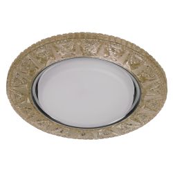 DK LD22 CHP/WH Светильник ЭРА декор cо светодиодной подсветкой Gx53, шампань | Встраиваемые LED светильники