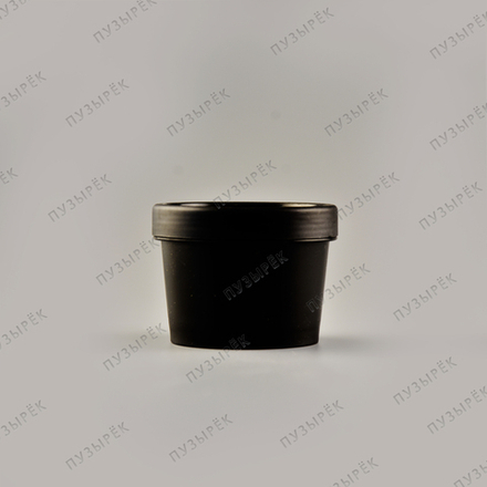 Баночка Лаш 100 мл черная