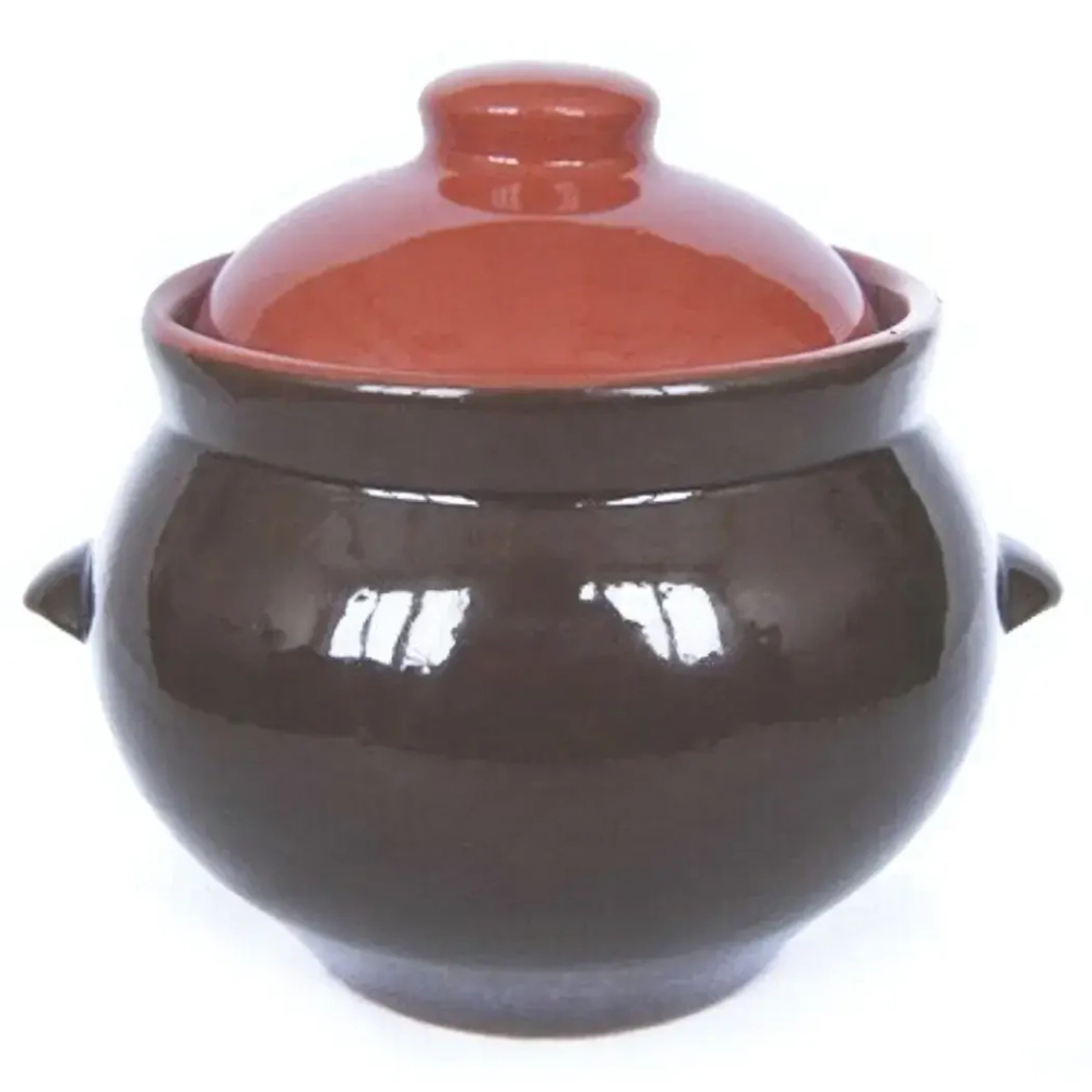 Горшочек для запекания «Кунгурский» с ручками 0,65л