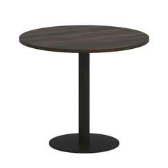 Onix Direct Стол круглый O.SPRG-1 Дуб Мали/Металл Черный 900*900*750