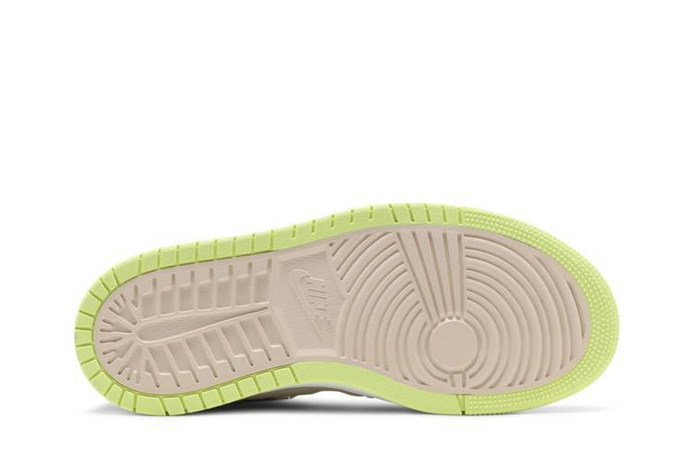 Кроссовки Jordan Air Jordan 1 High Zoom Air Cmft "Lemon Twist" (Женская размерная сетка)