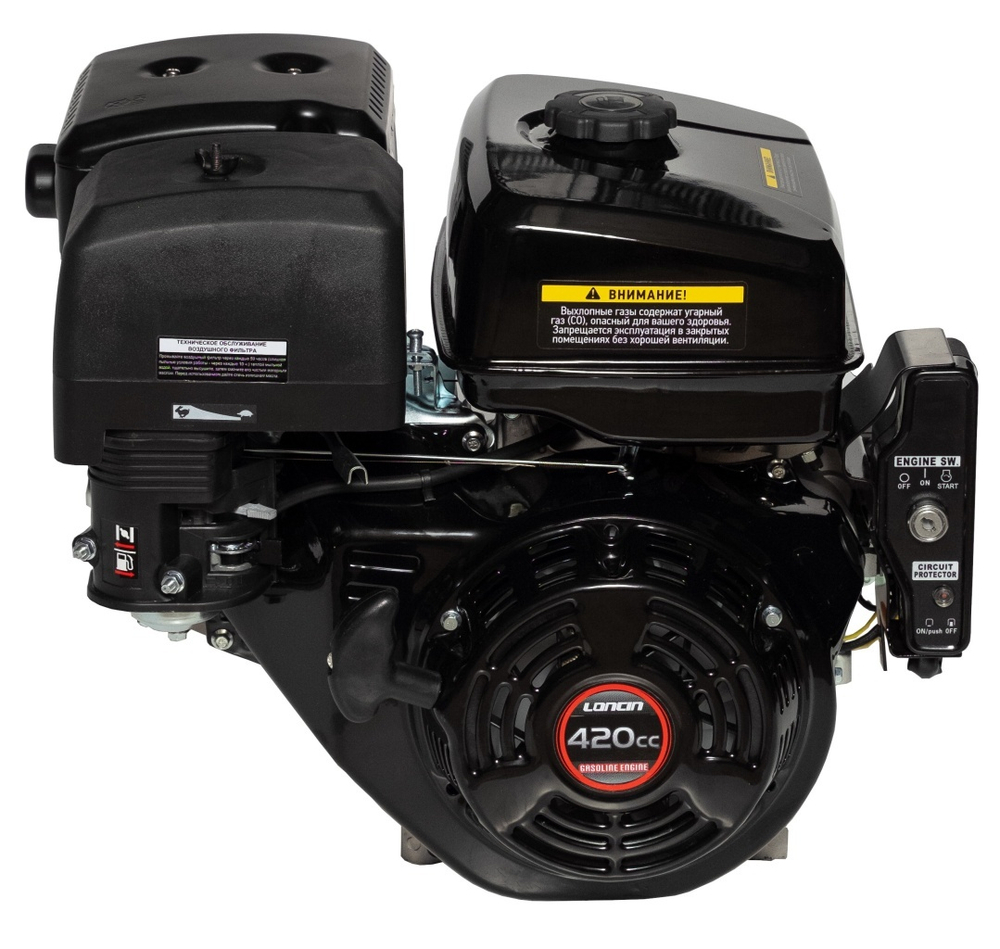 Двигатель Loncin G420FD (A type) D25 5А