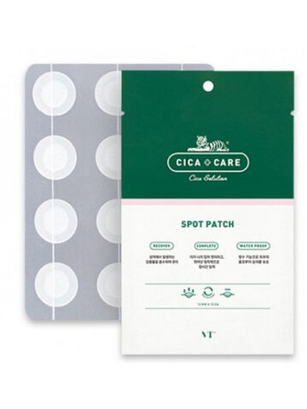VT Cica Патчи против акне Cica Spot Patch, 12 шт