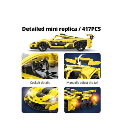 Радиоуправляемый конструктор CaDA гоночный автомобиль Assassin (417 деталей)