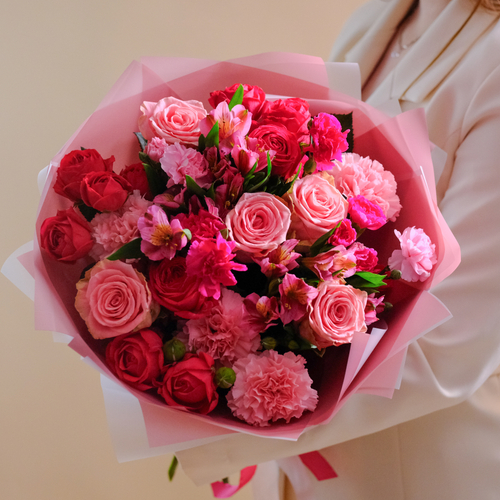 Купить Нежный букет "От сердца к сердцу" #202