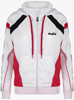 Женская Кофта теннисная Diadora L. FZ HD Jacket - белый