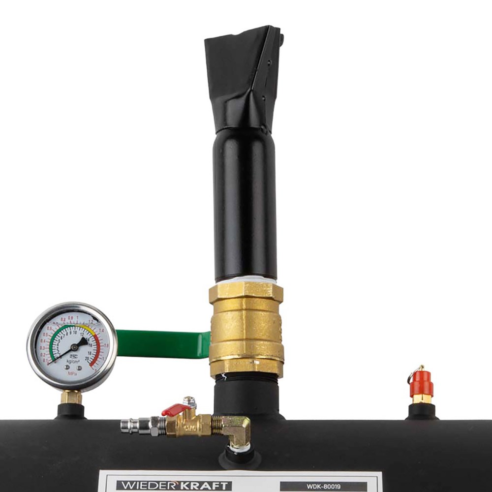 WDK-80019 Бустер (ресивер) для взрывной накачки бескамерных шин, объем ресивера 38 л