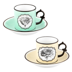 Набор кофейных пар 100мл 2шт Vista Alegre Гербарий