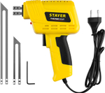STAYER Thermo cut, 150 Вт, в наборе: 2 ножа, быстрый рез пенопласта + пластика, прибор для терморезки (45255-H2)