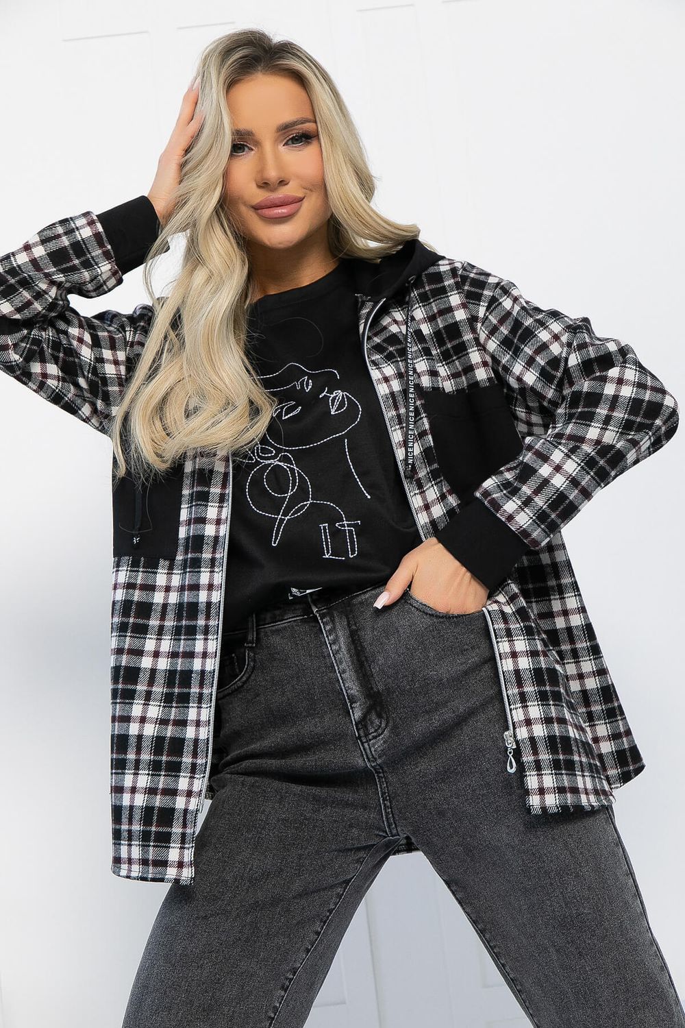 Рубашка Больше чем стиль (черная) Б12946М LT Collection