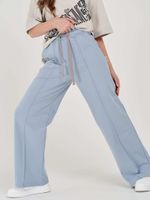 Брюки палаццо облегченные "ДЫМКА" подростковые