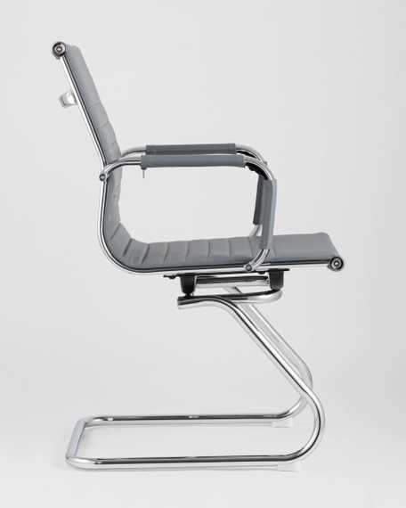 Кресло TopChairs Visit офисное серое