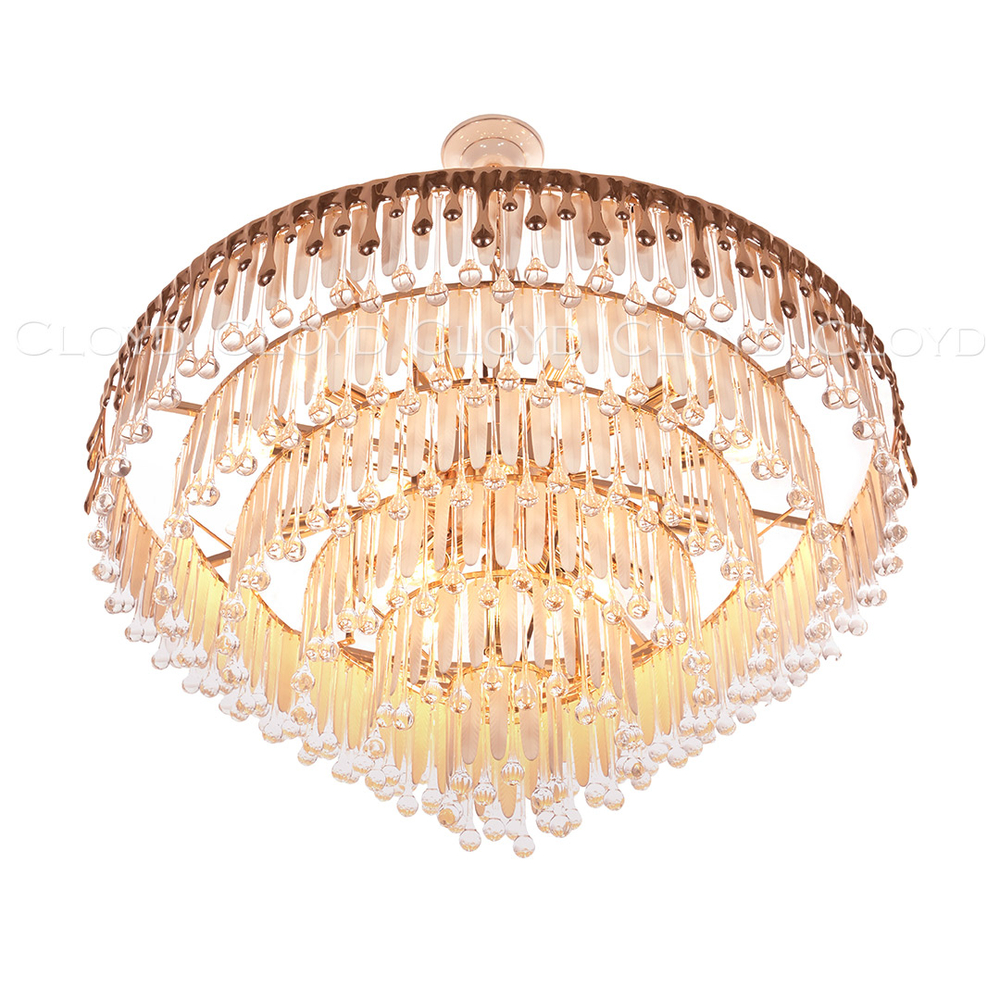 Люстра Cloyd CAPULETTI C22 / Ø95 см - золото (арт.11286)