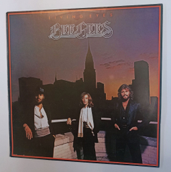 Винтажная виниловая пластинка LP Bee Gees Living Eyes (Болгария 1984)