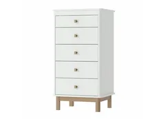 Комод Classic 5 ящиков (белый)