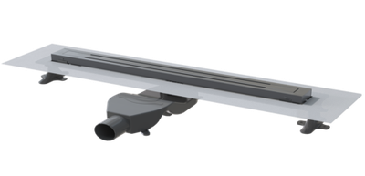 Душевой лоток Premium Trendy 80см, нерж.сталь GUN METAL