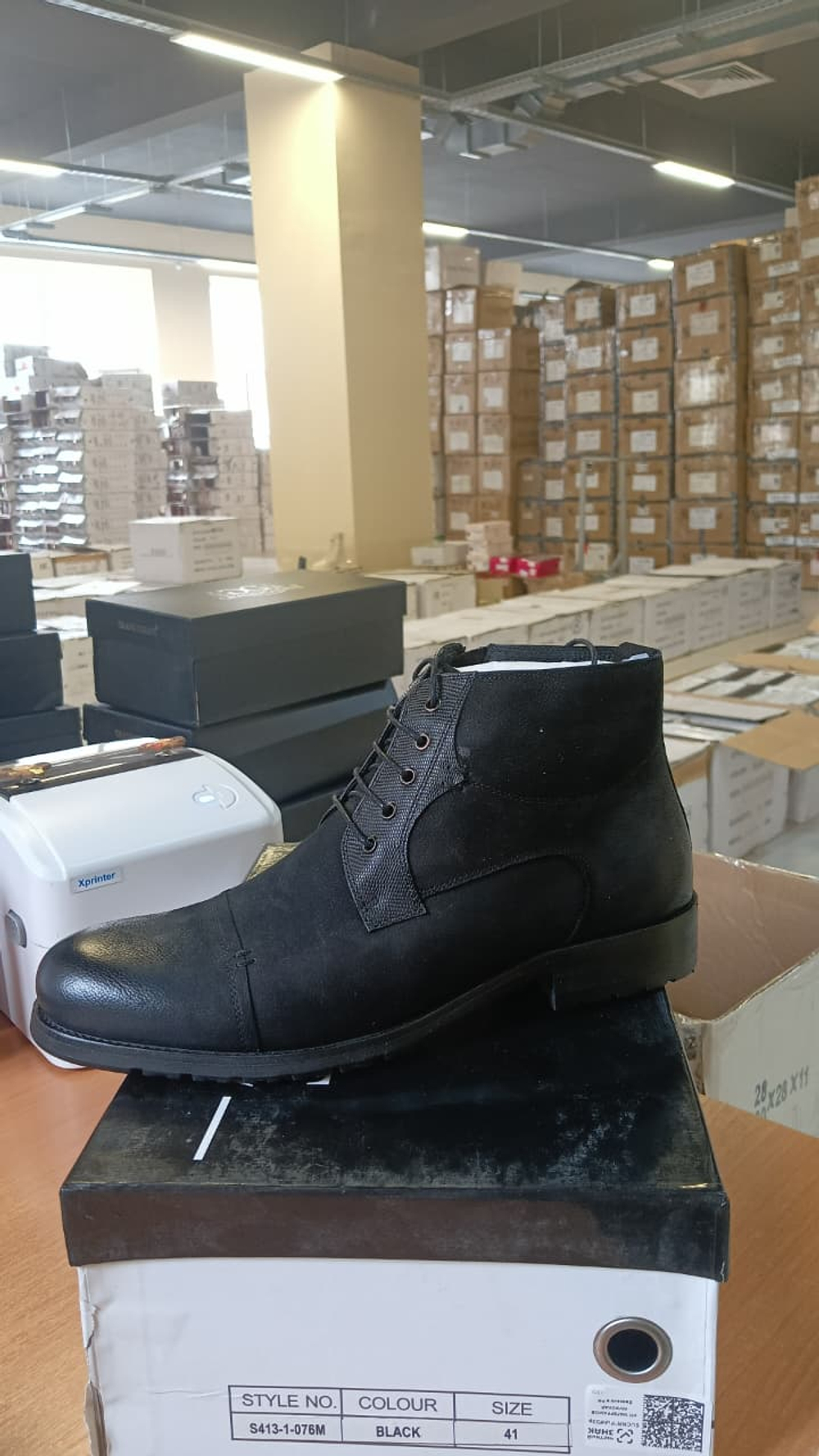 Ботинки мужские зимние ESSE S413-1-076M