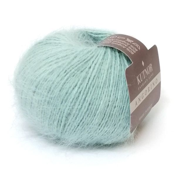 Пряжа Kutnor Angorino (80% ангора, 20% полиамид) 125м/25гр
