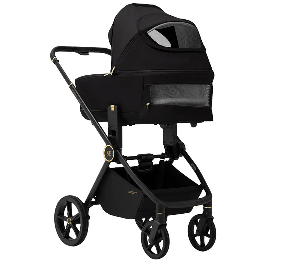 Детская коляска Sweet Baby Stella Plus Therma 2 в 1 427414 Black