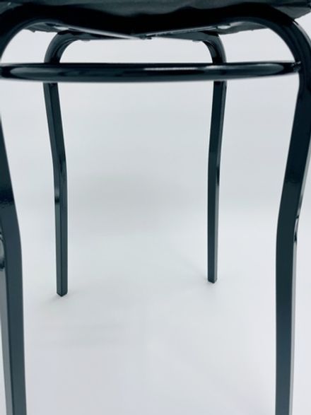 Квадро табурет черный