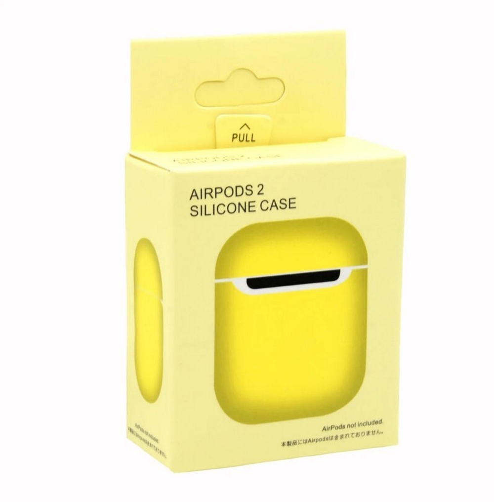 Чехол для AirPods/AirPods 2 Slim Mellow Yellow (светло-желтый)