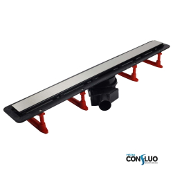 Душевой лоток Pestan Confluo Frameless Line 850 Black Glass