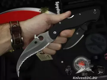 Нож складной Spyderco Civilian C12GS c клинком из стали VG-10, рукоять G10