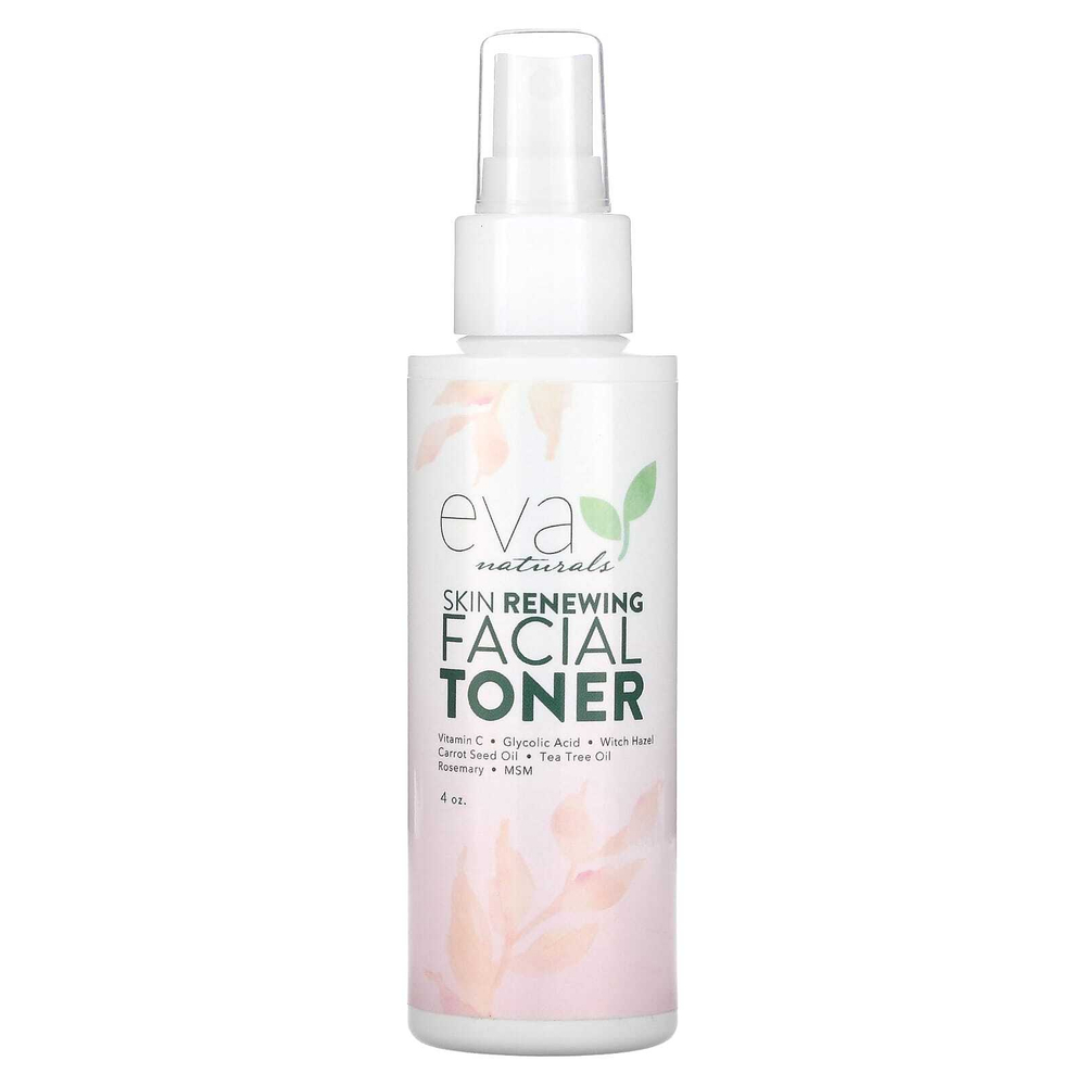 Eva Naturals, Восстанавливающий тоник для лица All In One, 6 унций