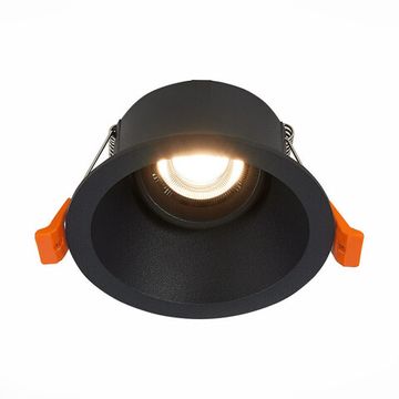 Встраиваемый светильник 1*GU10 ST207.408.01 чёрный Grosi ST-Luce