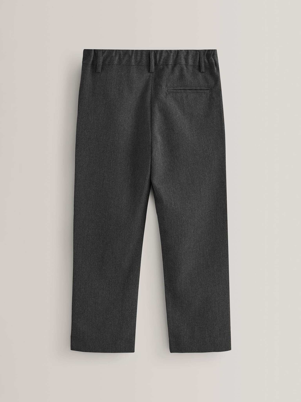 Брюки школьные прямые для мальчика Next 195-989, Темно-серый