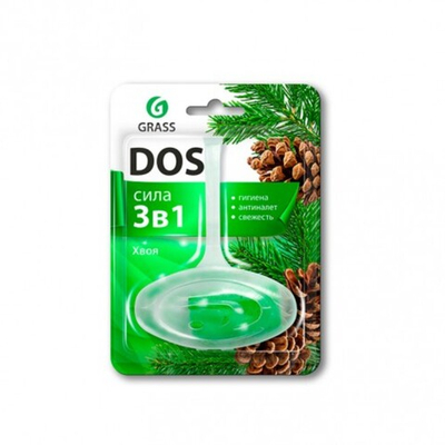 GraSS Подвесной блок для унитаза DOS 3 в 1 "Хвоя"