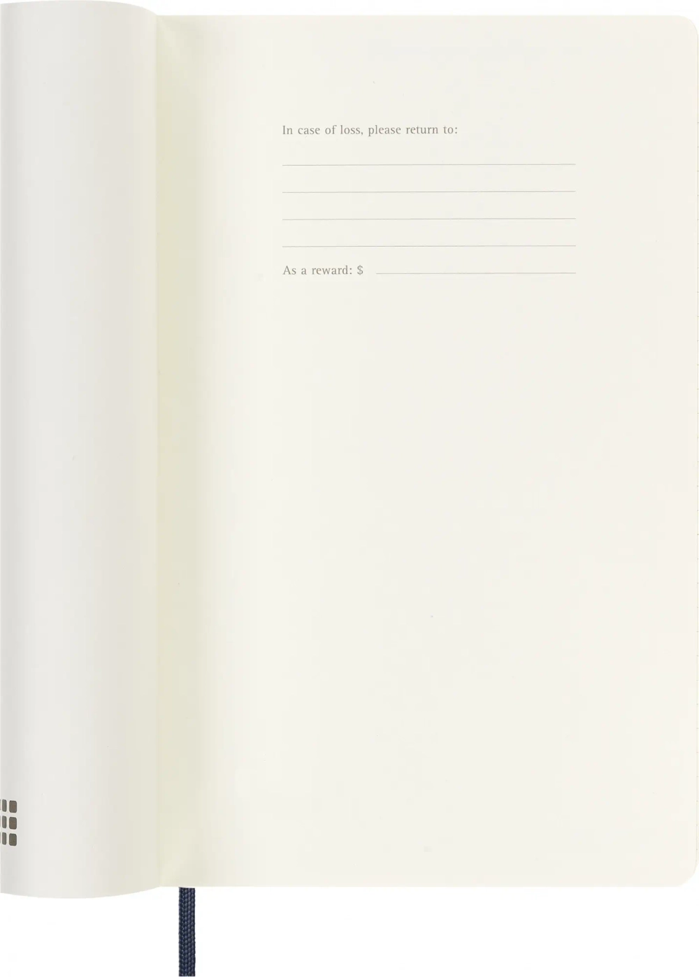 Еженедельник на 2025-2026 гг Moleskine Academic Soft WKNT (DSB2018WN3) 13х21см, мягкая обложка, синий сапфир