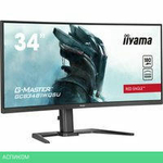 Игровой монитор Iiyama G-Master Red Eagle Curved GCB3481WQSU-B1