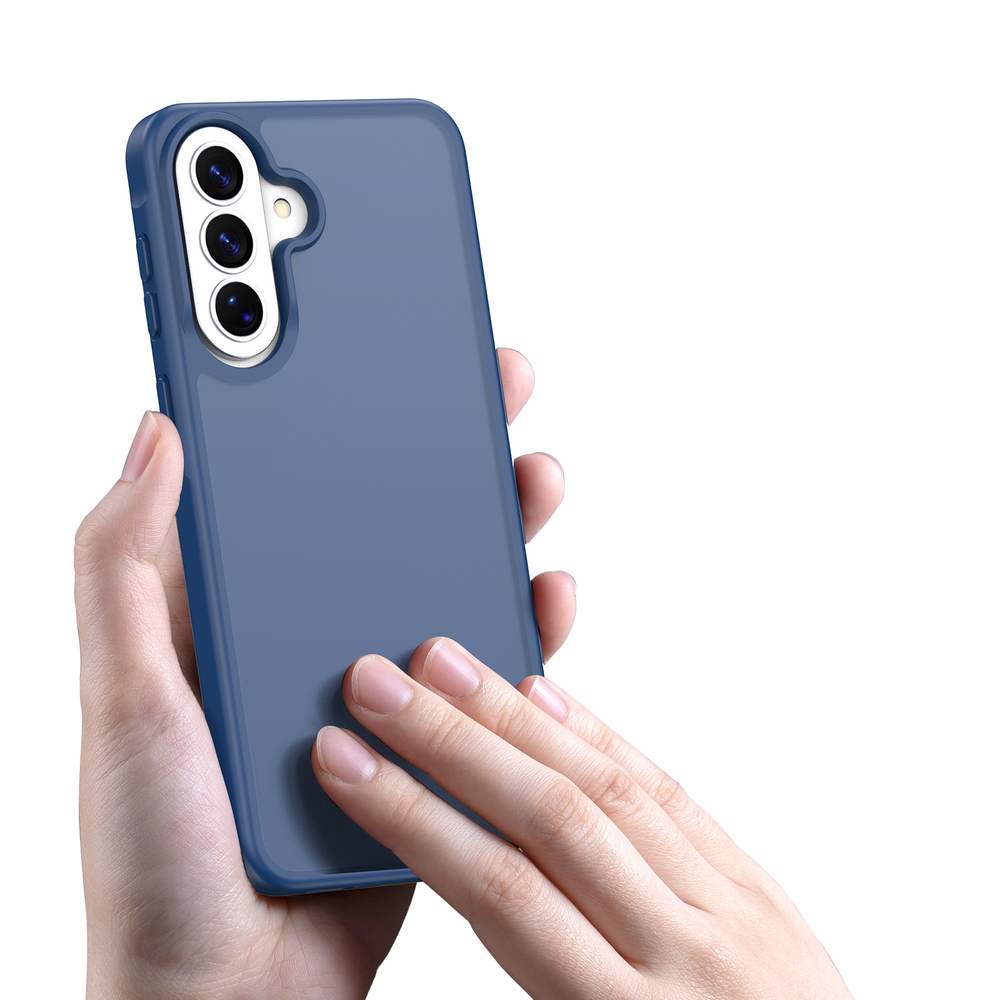 Чехол полупрозрачный темно-синего цвета для Samsung Galaxy A57, серия Yind Series от Dux Ducis