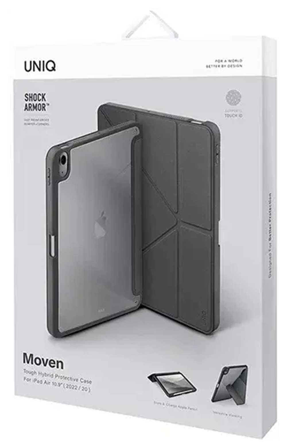 Чехол Uniq Moven для iPad Air 10.9 (2022/20) с отсеком для стилуса