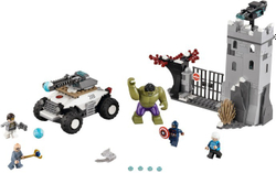 LEGO Super Heroes: Эра Альтрона: Нападение на крепость Гидры 76041 — The Hydra Fortress Smash — Лего Супергерои Марвел