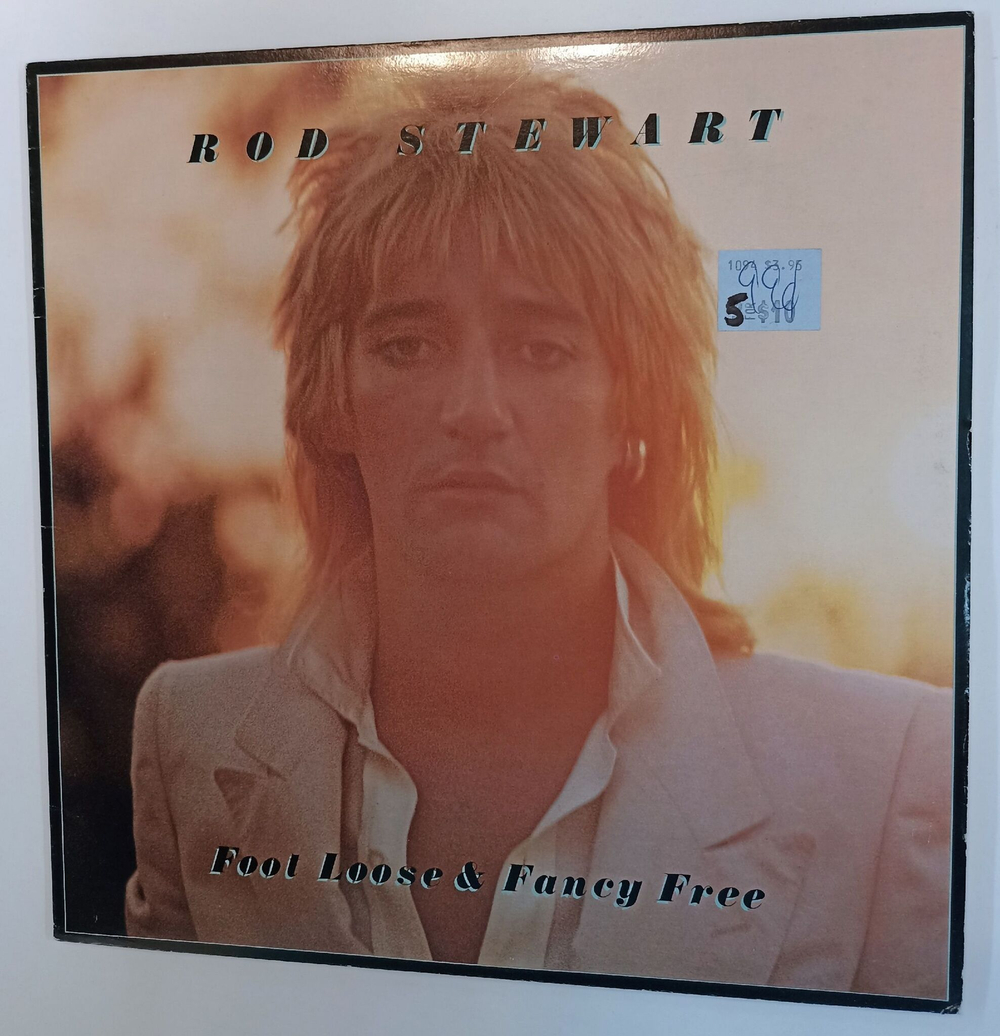 Винтажная виниловая пластинка LP Rod Stewart Foot Loose and Fancy Free (USA 1977)