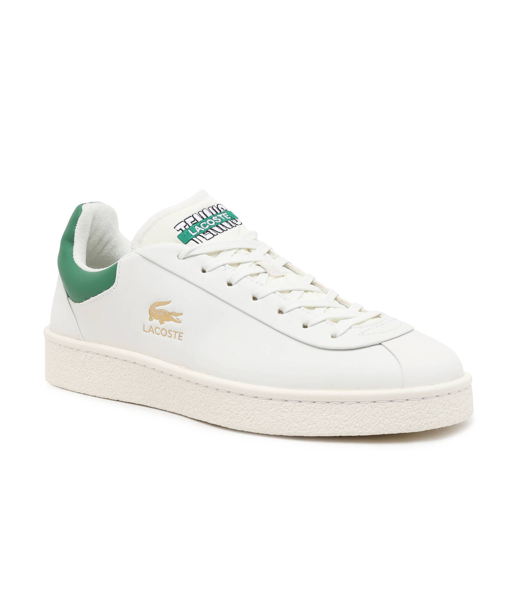 Кожаные кроссовки Lacoste - белый(747SMA0040)