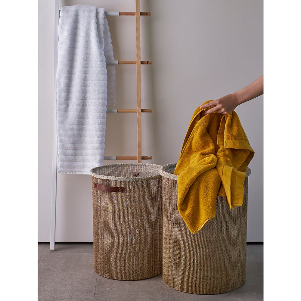 Корзина для хранения Sustainable collection, Ø37х52 см, бежевая