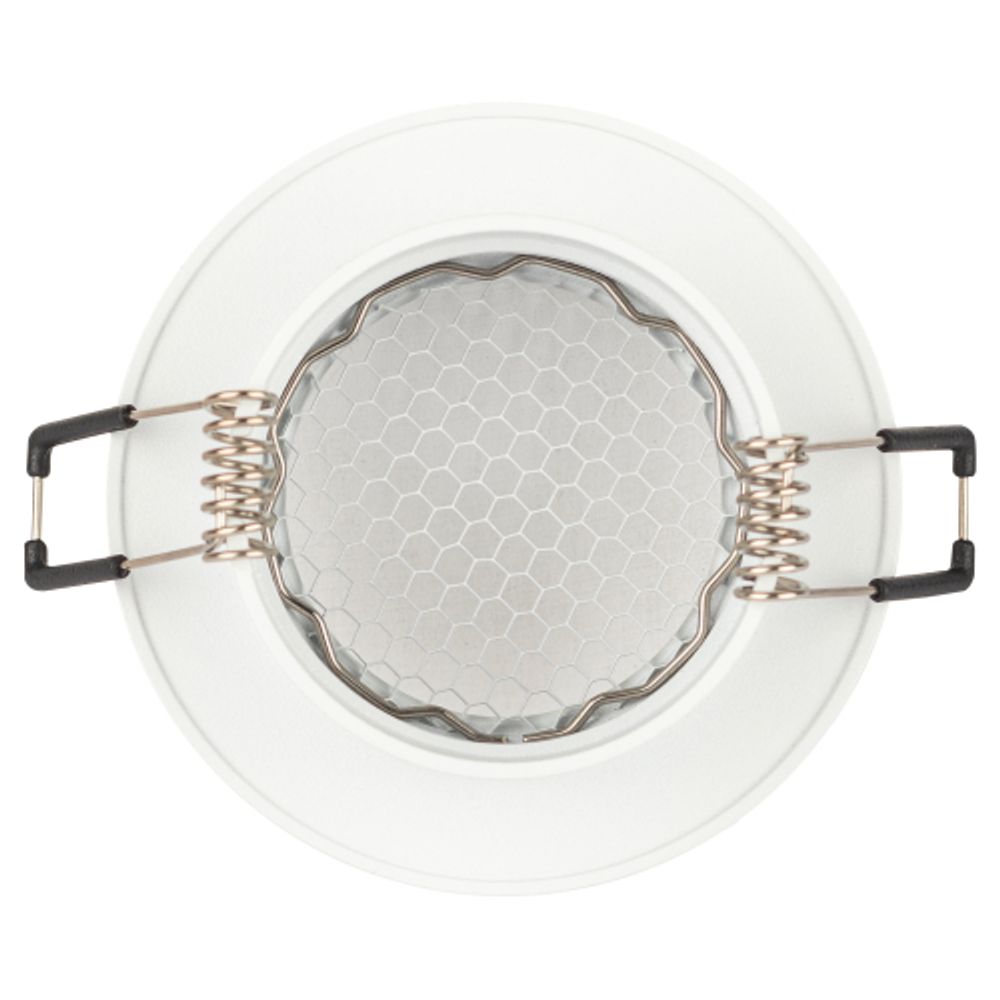 Светильник встраиваемый алюминиевый ЭРА KL109 WH под лампу MR16 GU5.3 белый матовый | Алюминиевые встраиваемые светильники