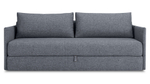 Диван Коя Лайт Strong Plus 10 208*94*80 см, Серый Рогожка Еврокнижка Фиеста