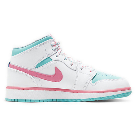 Кроссовки Air Jordan 1 Mid GS Digital Pink