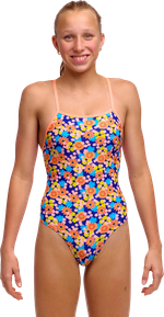 Купальник FUNKITA Girl's Killer Flowers (Tie Me Tight)