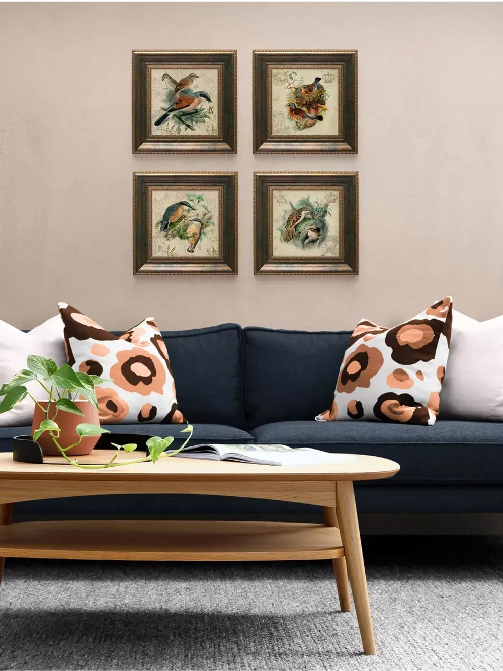 Картина на стену интерьерная на холсте 30*30 см