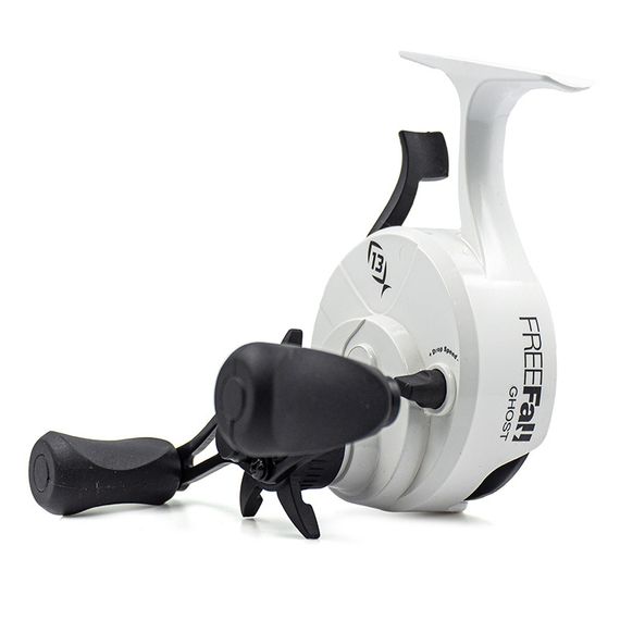 Катушка 13 FISHING Black Betty FreeFall Ghost Ice Reel - 2.5:1 Gear Ratio w/ NEW Line Window- Left